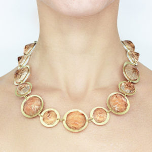 collana 9 moduli ambra guiro