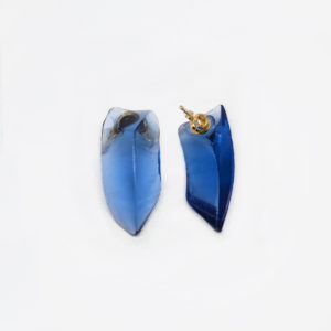 orecchini scaglie blu guiro
